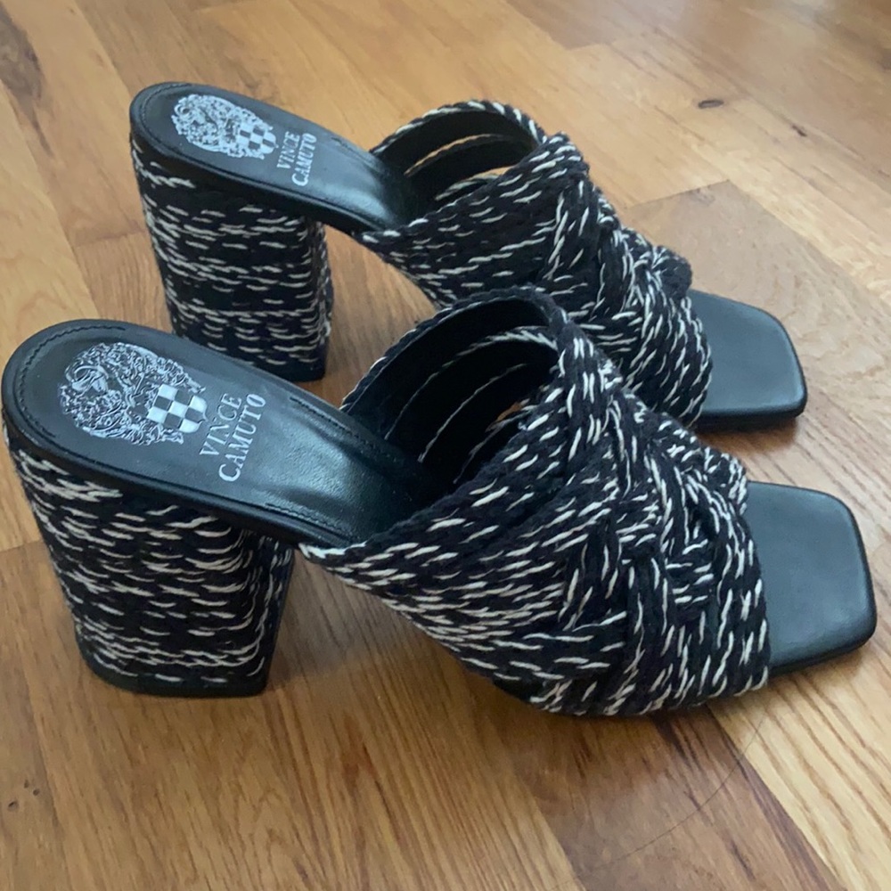 Vince Camuto block heels